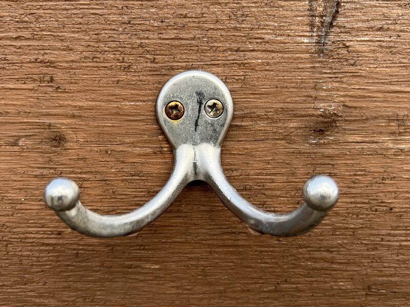 Double Wall Hooks, Set of 2