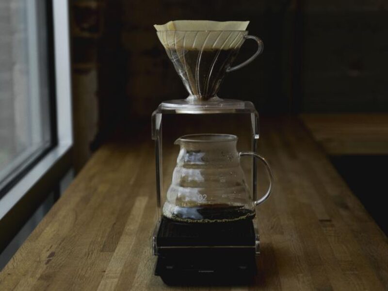 Glass Pour-Over Coffee Dripper Set