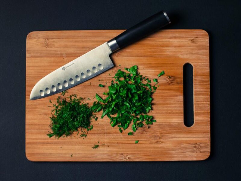 7-Inch Santoku Knife, High-Carbon Stainless Steel