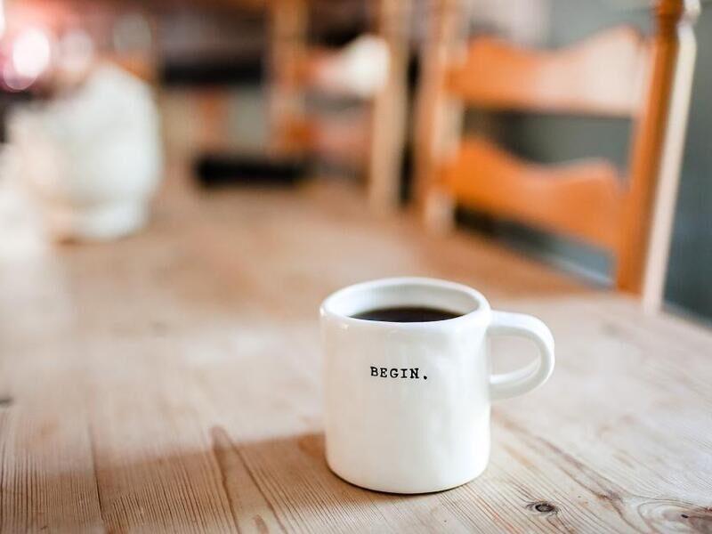 Stoneware Coffee Mug, 14 oz